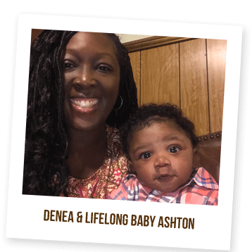 Single Parent Adoption by Denea and baby Ashton